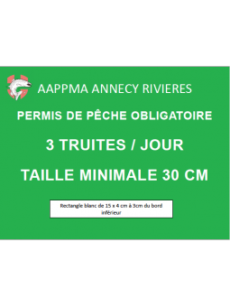 AAPPMA-100 panneaux Forex...