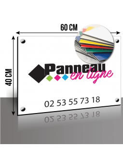 Panneau Alu-Dibond 40x60cm