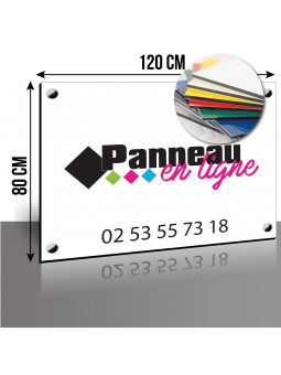 Panneau Alu-Dibond 80x120cm